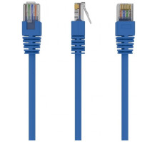 Патч-корд 0.5м, UTP, cat.5e, CCA, blue Cablexpert (PP12-0.5M/B)