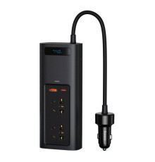 Автомобільний інвертор 12V/220V 150W In-car Inverter, USB, Type-C, 0.4m Baseus (CRNBQ-A01)