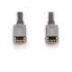 Дата кабель USB-C to USB-C 15.0m AOC 4K60Hz HDR Dolby Vision HDR10 3D 21.6Gbps Digitus (AK-330160-150-S)