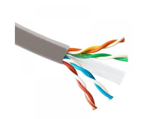 Кабель мережевий Atcom UTP 305м cat.6, CU, 0,51мм, 1Gb/s (14377)