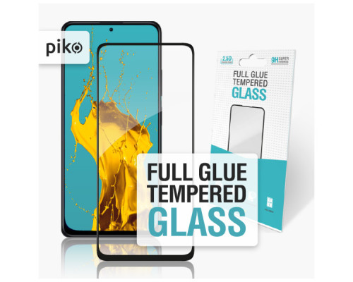 Скло захисне Piko Full Glue Xiaomi Redmi Note 11 5G Black (1283126522819)
