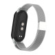 Ремінець до фітнес браслета Armorstandart Milanese Magnetic для Xiaomi Smart Band 10/9/8 Silver (ARM86892)