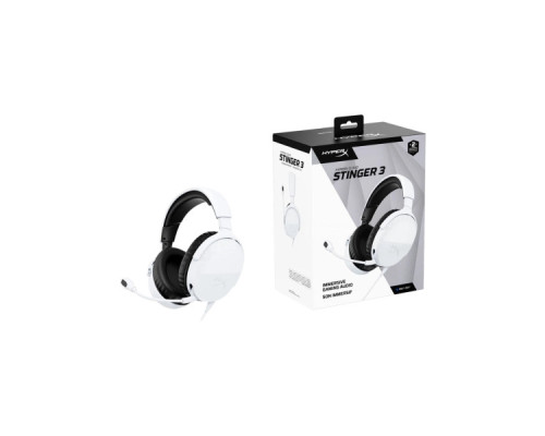Навушники HyperX Cloud Stinger 3 Wired White (BS1T6AA)