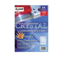 Плівка для ламінування Agent глянц. А4 80мкн. ANTISTATIC (100 шт.) (3140012)