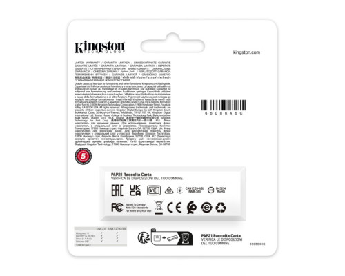 USB флеш накопичувач Kingston 64GB DataTraveler Exodia USB 3.2 Gen1 Black (DTXG2/64GB)