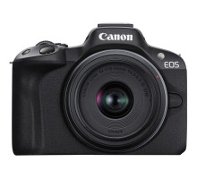 Цифровий фотоапарат Canon EOS R50 + RF-S 18-45 IS STM Black (5811C033)