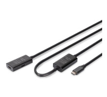 Дата кабель USB-C M/F 5.0m USB 3.2 Gen1 Active 5G Digitus (DA-73108)