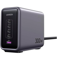 Зарядний пристрій Ugreen 5xUSB 300W Nexode (5хUSB-C) CD333 (90903B)