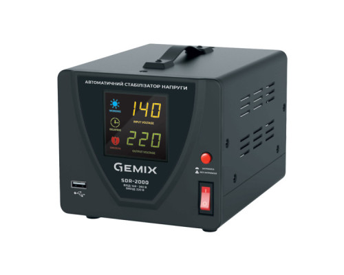 Стабілізатор напруги Gemix SDR-2000 (SDR2000.1400W)