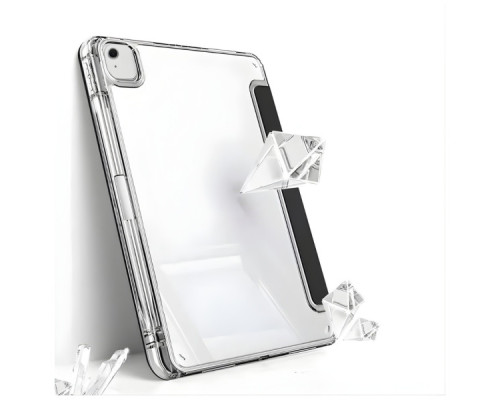 Чохол до планшета BeCover Ultra Slim Origami Transparent Apple iPad Air 13" M4 2026 Black (715287)