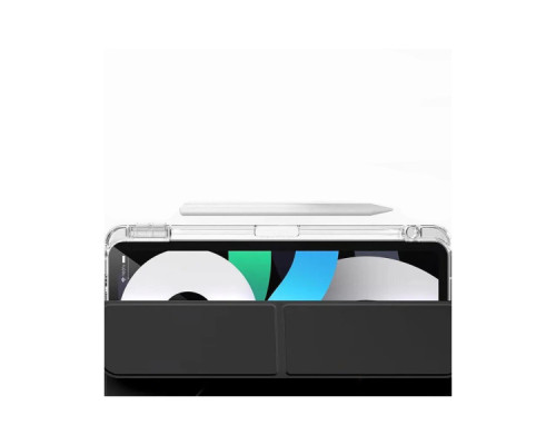 Чохол до планшета BeCover Ultra Slim Origami Transparent Apple iPad Air 13" M4 2026 Black (715287)