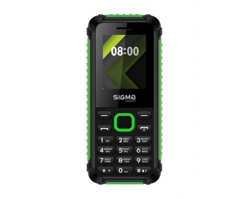 Мобільний телефон Sigma X-style 18 Track Black-Green (4827798854433)