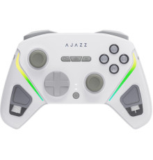 Геймпад Ajazz GP100 2.4G/BT/USB Switch/PC/iOS/Android RGB White (GP100-W)