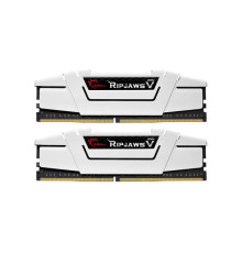 Модуль пам'яті для комп'ютера DDR4 32GB (2x16G) 3600 MHz RipjawsV White G.Skill (F4-3600C18D-32GVW)