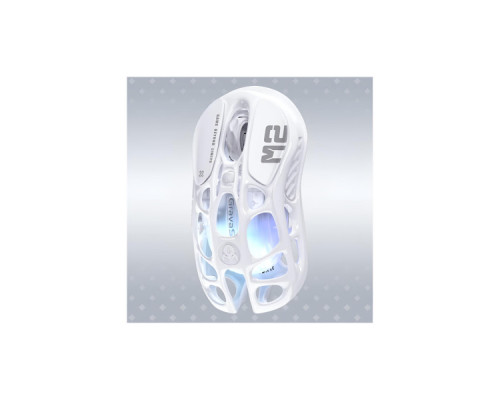 Мишка GravaStar Mercury M2 RGB Wireless/Bluetooth/USB Opaline White (GRAVASTARM2_WHT)