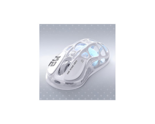 Мишка GravaStar Mercury M2 RGB Wireless/Bluetooth/USB Opaline White (GRAVASTARM2_WHT)