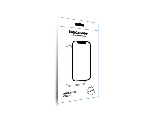 Скло захисне BeCover Motorola Moto G86 Black (713727)