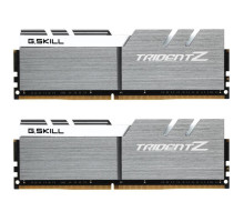 Модуль пам'яті для комп'ютера DDR4 16GB (2x8GB) 3200 MHz Trident Z Silver H/ White G.Skill (F4-3200C16D-16GTZSW)