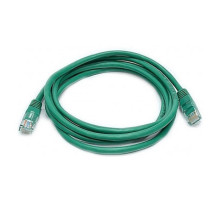 Патч-корд 0.5м, UTP, cat.5e, LSZH, green Molex (PCD-01000-0J)