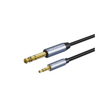 Кабель мультимедійний 6.35mm M to 3.5mm M 3.0m Cabletime (CA915279)