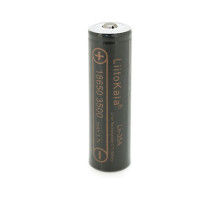 Акумулятор 18650 3500mah (3300-3500mah), 3.7V(2.75-4.2V), Black Liitokala (Lii-35A-JT)