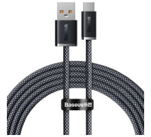 Дата кабель USB 2.0 AM to USB-C 2.0m 5A Gray Baseus (CALD000716)