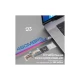 Дата кабель USB-C to USB-C lucidline-cc200.navy Promate (lucidline-cc200.navy)