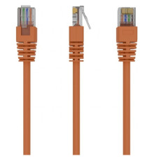 Патч-корд 0.5м, UTP, cat.5e, CCA, orange Cablexpert (PP12-0.5M/O)
