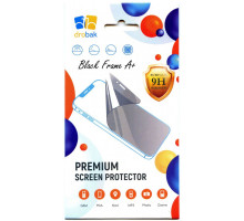 Скло захисне Drobak Poco F7 Pro Black Frame A+ (595920)