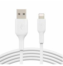 Дата кабель USB 2.0 AM to Lightning 2.0m PVC white Belkin (CAA001BT2MWH)