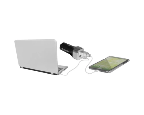 Зарядний пристрій Defender UCG-01 авто, 1 порт USB + TypeC, 5V / 5.4A (83569) Зарядний пристрій Defender UCG-01 авто, 1 порт USB + TypeC, 5V / 5.4A (83569)