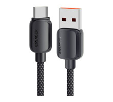 Дата кабель USB 2.0 AM to USB-C 2.0m 100W black Essager (EXC7A-WLA01-P)
