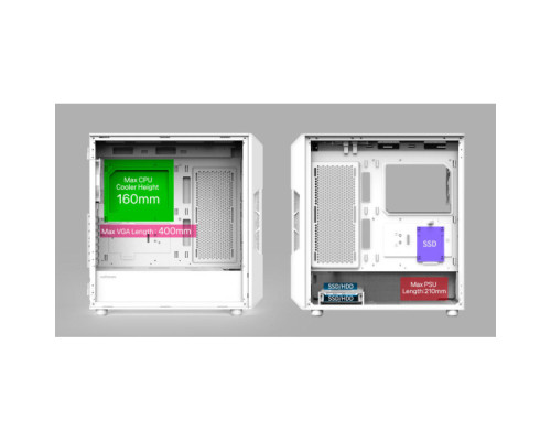 Корпус для ПК Zalman I3NEOARGBV2WHITE