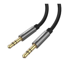 Кабель мультимедійний 3.5mm M to 3.5mm M 2.0m AV119 black Ugreen (10735)