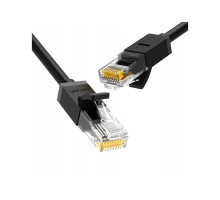 Патч-корд 5м, U/UTP Cat 6 CCA Lan Cable NW102 Black Ugreen (20162)