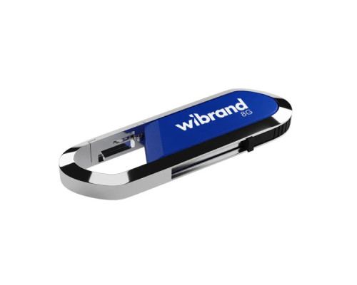 USB флеш накопичувач Wibrand 8GB Aligator Blue USB 2.0 (WI2.0/AL8U7U)