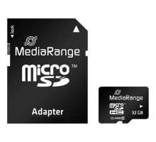 Карта пам'яті Mediarange 32GB microSD class 10 (MR959)