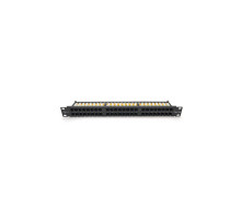 Патч-панель 19" 48xRJ-45 UTP cat. 5е, DUAL type, 1U Ritar (RT-2264-CAT.5E)