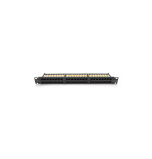 Патч-панель 19" 48xRJ-45 UTP cat. 5е, DUAL type, 1U Ritar (RT-2264-CAT.5E)