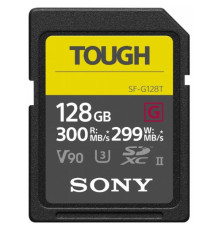 Карта пам'яті Sony 128GB SDXC class10 UHS-II U3 V90 Tough (SFG1TG)