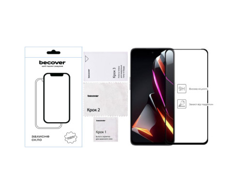 Скло захисне BeCover Nubia Neo 3 5G Black (713883)