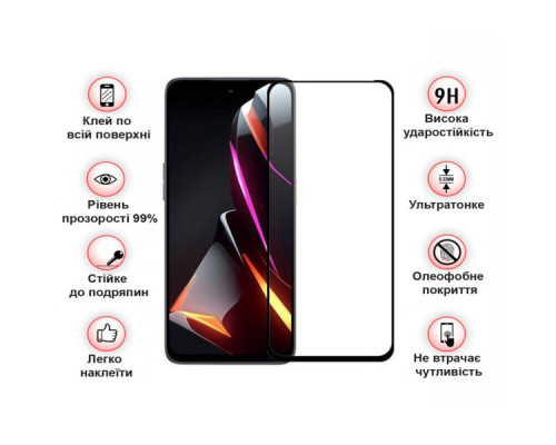 Скло захисне BeCover Nubia Neo 3 5G Black (713883)