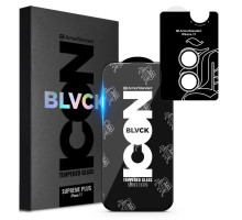 Скло захисне Armorstandart Supreme Plus Black Icon Apple iPhone 17 (ARM87860)