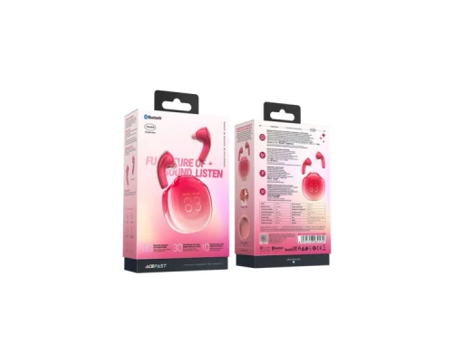 Навушники Acefast T9 Pomelo Red (6974316282532) Навушники Acefast T9 Pomelo Red (6974316282532)