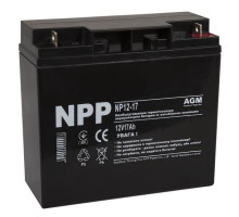 Батарея до ДБЖ NPP 12В 17 Ач (NP12-17)
