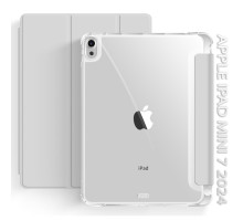 Чохол до планшета BeCover Soft Edge with Apple Pencil Holder iPad Mini 7 2024 Gray (712468)