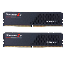 Модуль пам'яті для комп'ютера DDR5 64GB (2x32GB) 6000 MHz Ripjaws S5 Matte Black G.Skill (F5-6000J3636F32GX2-RS5K)