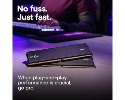 Модуль пам'яті для комп'ютера DDR5 64GB 5600 MHz Micron (CP64G56C46U5)