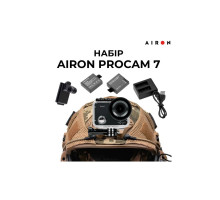 Екшн-камера AirOn ProCam 7 Tactical Kit Black (4822356754801)