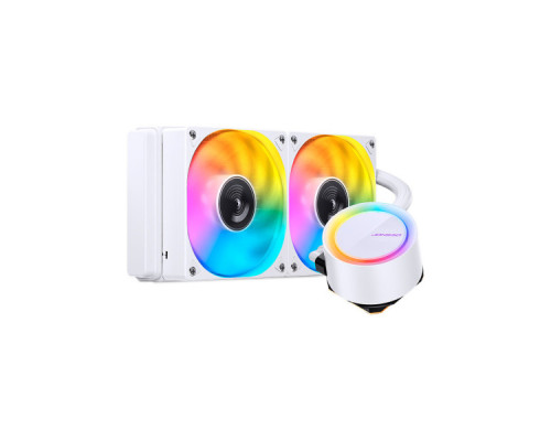 Система рідинного охолодження JONSBO TG-240 White